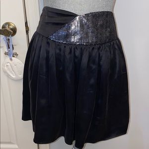 Dolce Vita Black Mini Skirt